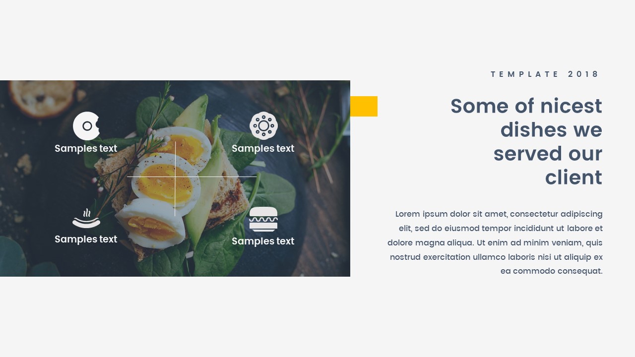 Octa Food Google Slide Template by ZinStudio GraphicRiver